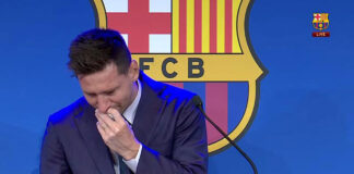 Legenda Lionel Messi se desparte în lacrimi de FC Barcelona (video)